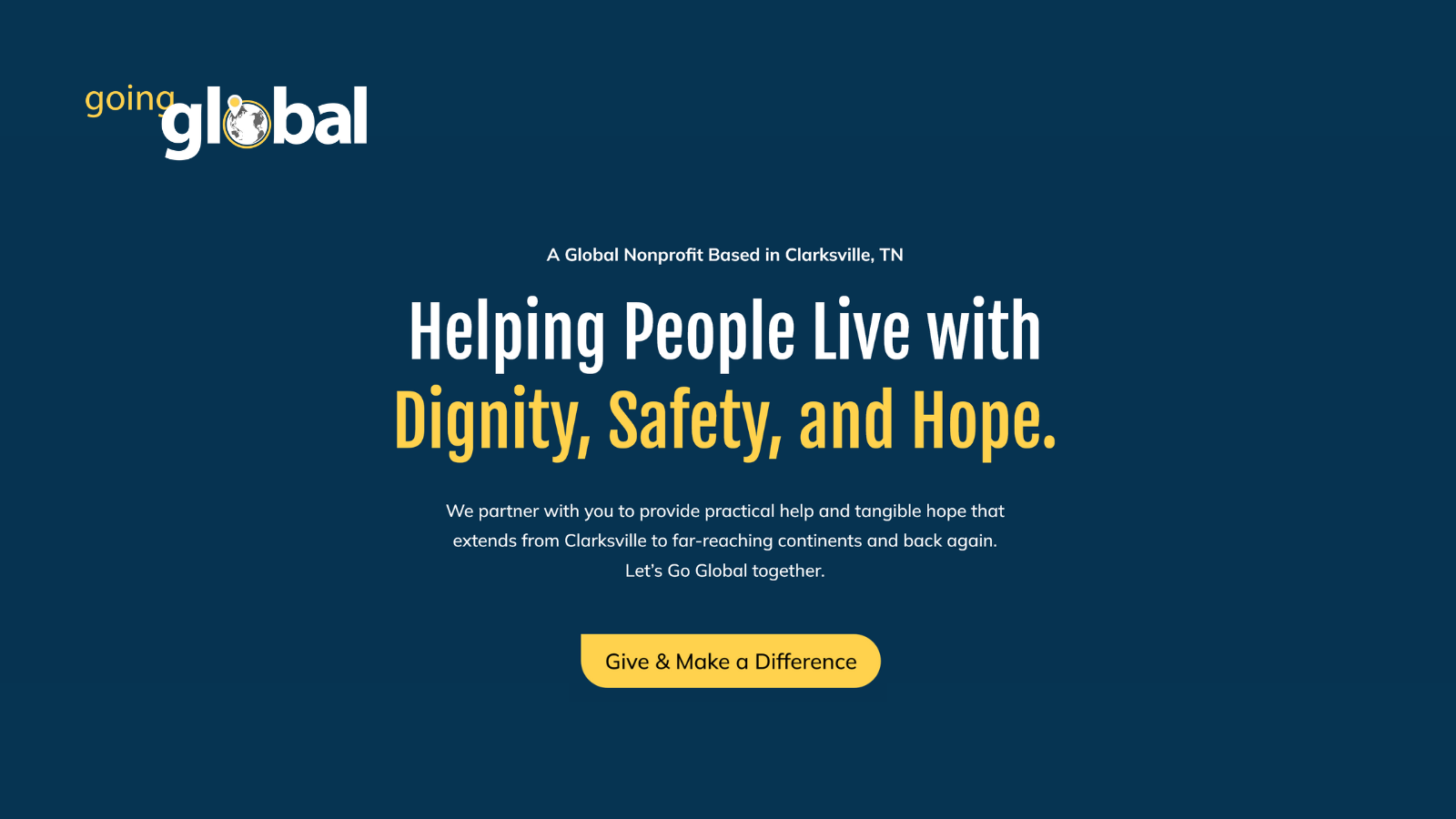Going Global logo